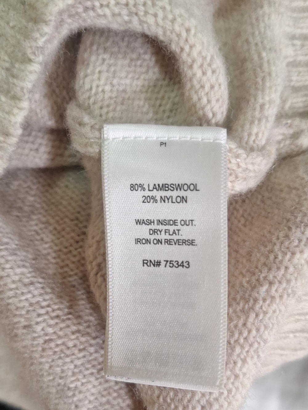 Telluride Clothing Company Lambswool Blend Fox Head Print Crew Neck Sweater SZ M - Picture 5 of 5